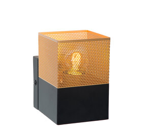 Lucide RENATE - Wandlamp - 1xE27 - Mat Goud / Messing Lucide RENATE - Wandlamp - 1xE27 - Mat Goud / Messing