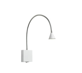 Lucide BUDDY - Bedlamp / Wandlamp - LED - 1x4W 4000K - Wit