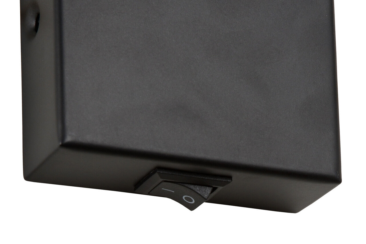 Lucide BUDDY - Bedlamp / Wandlamp - LED - 1x4W 4000K - Zwart