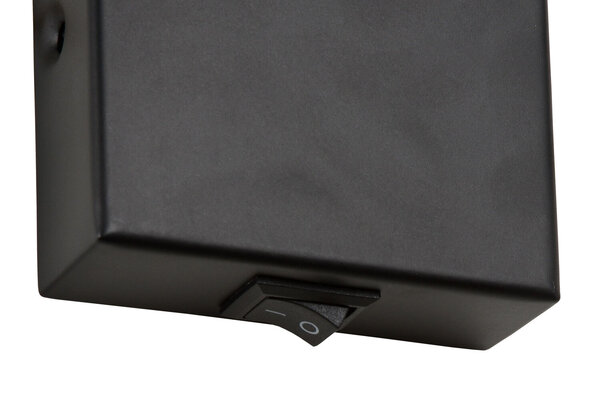 Lucide BUDDY - Bedlamp / Wandlamp - LED - 1x4W 4000K - Zwart