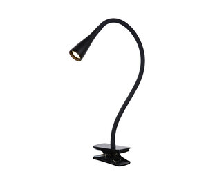 Lucide ZOZY - Klemlamp - LED 3 StepDim - 1x4W 3000K - Zwart Lucide ZOZY - Klemlamp - LED 3 StepDim - 1x4W 3000K - Zwart