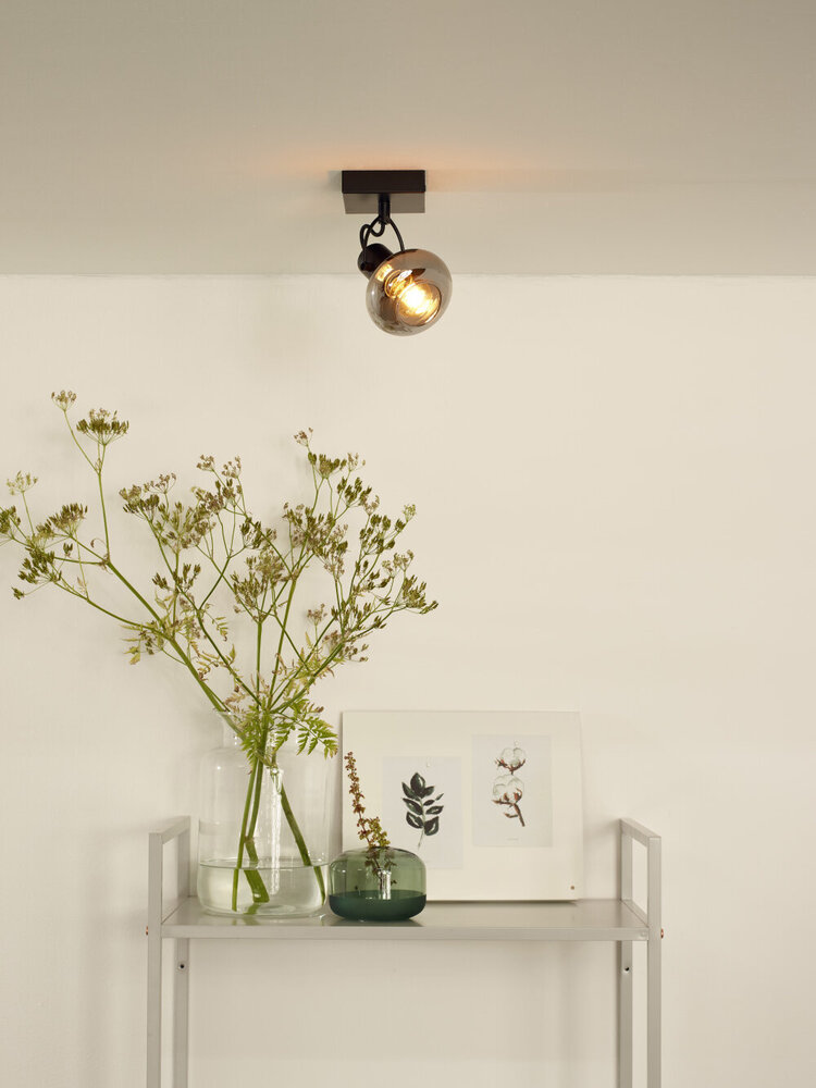 Lucide MADEE - Plafondspot - 1xE14 - Zwart Lucide MADEE - Plafondspot - 1xE14 - Zwart