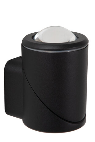 Lucide ERIN - Wandspot / Wandlamp Binnen/Buiten - LED - 1x5W 2700K - IP65 - Zwart Lucide ERIN - Wandspot / Wandlamp Binnen/Buiten - LED - 1x5W 2700K - IP65 - Zwart