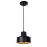 Lucide OPHELIA - Hanglamp - Ø 20 cm - 1xE27 - Zwart Lucide OPHELIA - Hanglamp - Ø 20 cm - 1xE27 - Zwart