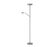 Lucide ZENITH - Leeslamp - LED Dimb. - 3000K - Mat chroom Lucide ZENITH - Leeslamp - LED Dimb. - 3000K - Mat chroom