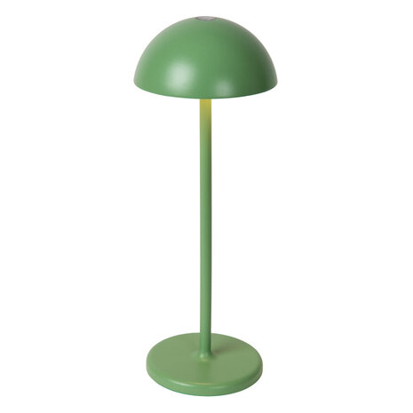 Lucide JOY - Oplaadbare Tafellamp Binnen/Buiten - Accu/Batterij - Ø 12 cm - LED Dimb. - 1x1,5W 3000K - IP54 - Groen Lucide JOY - Oplaadbare Tafellamp Binnen/Buiten - Accu/Batterij - Ø 12 cm - LED Dimb. - 1x1,5W 3000K - IP54 - Groen