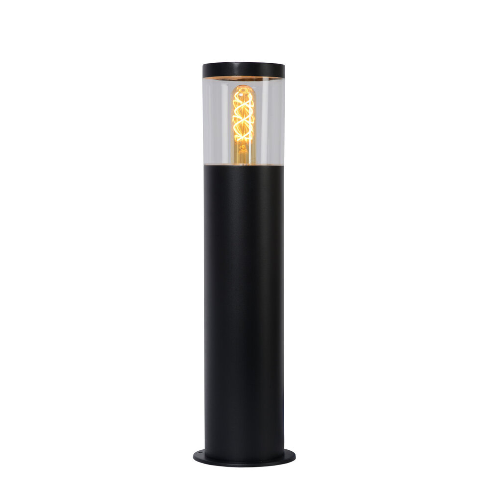 Lucide FEDOR - Sokkellamp - 1xE27 - IP44 - Zwart