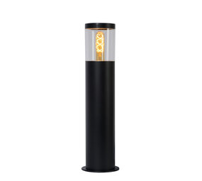 Lucide FEDOR - Sokkellamp - 1xE27 - IP44 - Zwart Lucide FEDOR - Sokkellamp - 1xE27 - IP44 - Zwart