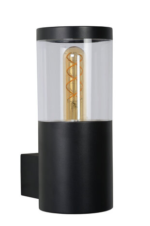 Lucide FEDOR - Wandlamp Binnen/Buiten - 1xE27 - IP44 - Zwart Lucide FEDOR - Wandlamp Binnen/Buiten - 1xE27 - IP44 - Zwart