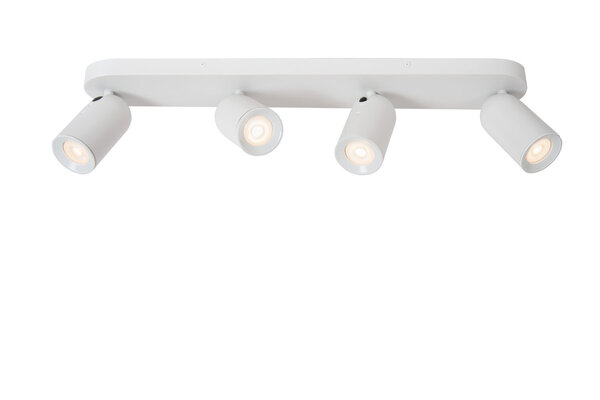 Lucide PUNCH - Plafondspot - 4xGU10 - Wit Lucide PUNCH - Plafondspot - 4xGU10 - Wit