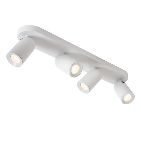 Lucide PUNCH - Plafondspot - 4xGU10 - Wit Lucide PUNCH - Plafondspot - 4xGU10 - Wit
