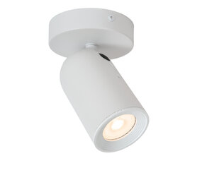 Lucide PUNCH - Plafondspot - 1xGU10 - Wit Lucide PUNCH - Plafondspot - 1xGU10 - Wit