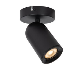 Lucide PUNCH - Plafondspot - 1xGU10 - Zwart Lucide PUNCH - Plafondspot - 1xGU10 - Zwart