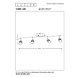 Lucide CARO-LED - Plafondspot - LED - GU10 (MR16) - 4x5W 2700K - Mat chroom