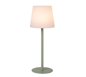 Lucide TYON - Oplaadbare Tafellamp Binnen/Buiten - Accu/Batterij - LED Dimb. - 1x2W 2700K - IP65 - Groen Lucide TYON - Oplaadbare Tafellamp Binnen/Buiten - Accu/Batterij - LED Dimb. - 1x2W 2700K - IP65 - Groen