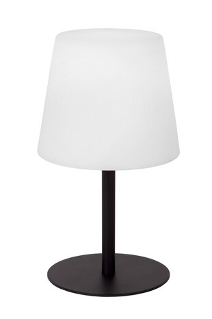 Lucide TYON - Oplaadbare Tafellamp Binnen/Buiten - Accu/Batterij - LED Dimb. - 1x2W 2700K - IP65 - Zwart Lucide TYON - Oplaadbare Tafellamp Binnen/Buiten - Accu/Batterij - LED Dimb. - 1x2W 2700K - IP65 - Zwart