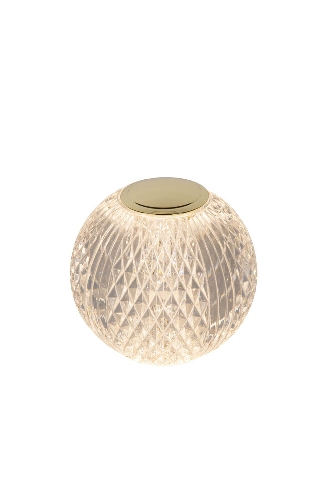 Lucide CINTRA - Oplaadbare Tafellamp - Accu/Batterij - Ø 9 cm - LED 3 StepDim - 1x1,5W 3000K - Transparant Lucide CINTRA - Oplaadbare Tafellamp - Accu/Batterij - Ø 9 cm - LED 3 StepDim - 1x1,5W 3000K - Transparant