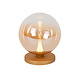 Lucide GISELA - Tafellamp - Ø 16 cm - LED Dimb. - 1x5W 2700K - Amber | Premium Lucide GISELA - Tafellamp - Ø 16 cm - LED Dimb. - 1x5W 2700K - Amber | Premium
