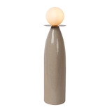 Lucide FIGARO - Tafellamp - Ø 12 cm, H 53,5cm - 1xG9 - Grijs