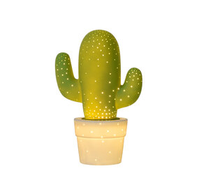 Lucide CACTUS - Tafellamp - 1xE14 - Groen Lucide CACTUS - Tafellamp - 1xE14 - Groen