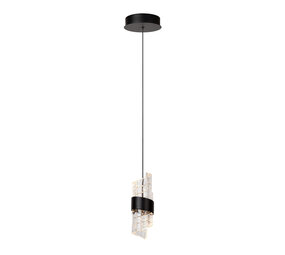 Lucide KLIGANDE - Hanglamp - Ø 13 cm - LED - 1x9W 2700K - Zwart Lucide KLIGANDE - Hanglamp - Ø 13 cm - LED - 1x9W 2700K - Zwart