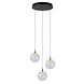 Lucide GISELA - Hanglamp - Ø 36 cm - LED Dimb. - 3x4,3W 2700K - Transparant | Premium Lucide GISELA - Hanglamp - Ø 36 cm - LED Dimb. - 3x4,3W 2700K - Transparant | Premium