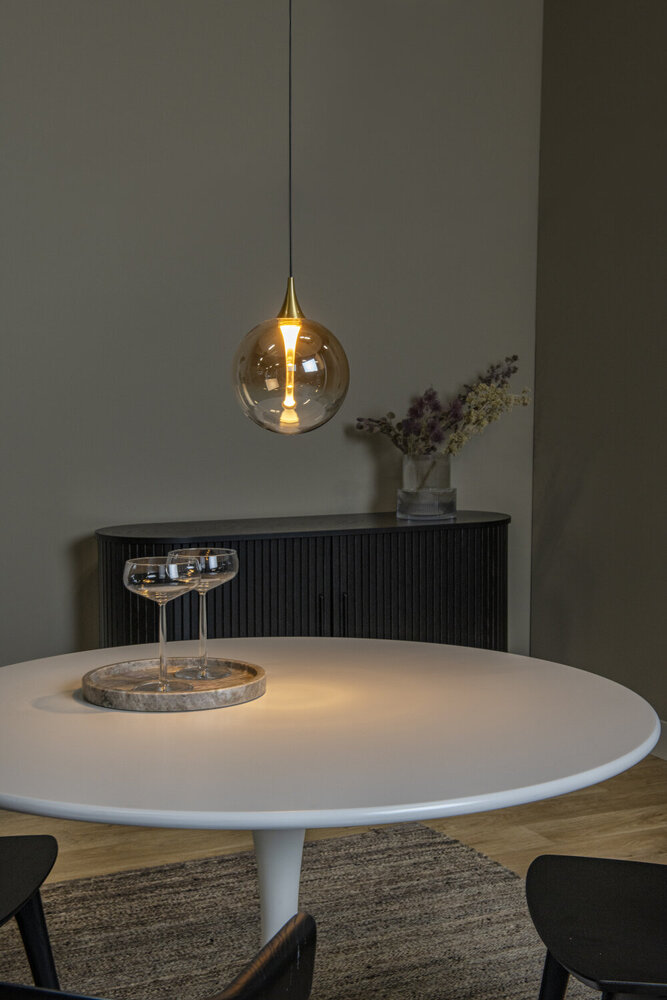 Lucide GISELA - Hanglamp - Ø 16 cm - LED Dimb. - 1x5W 2700K - Amber | Premium Lucide GISELA - Hanglamp - Ø 16 cm - LED Dimb. - 1x5W 2700K - Amber | Premium