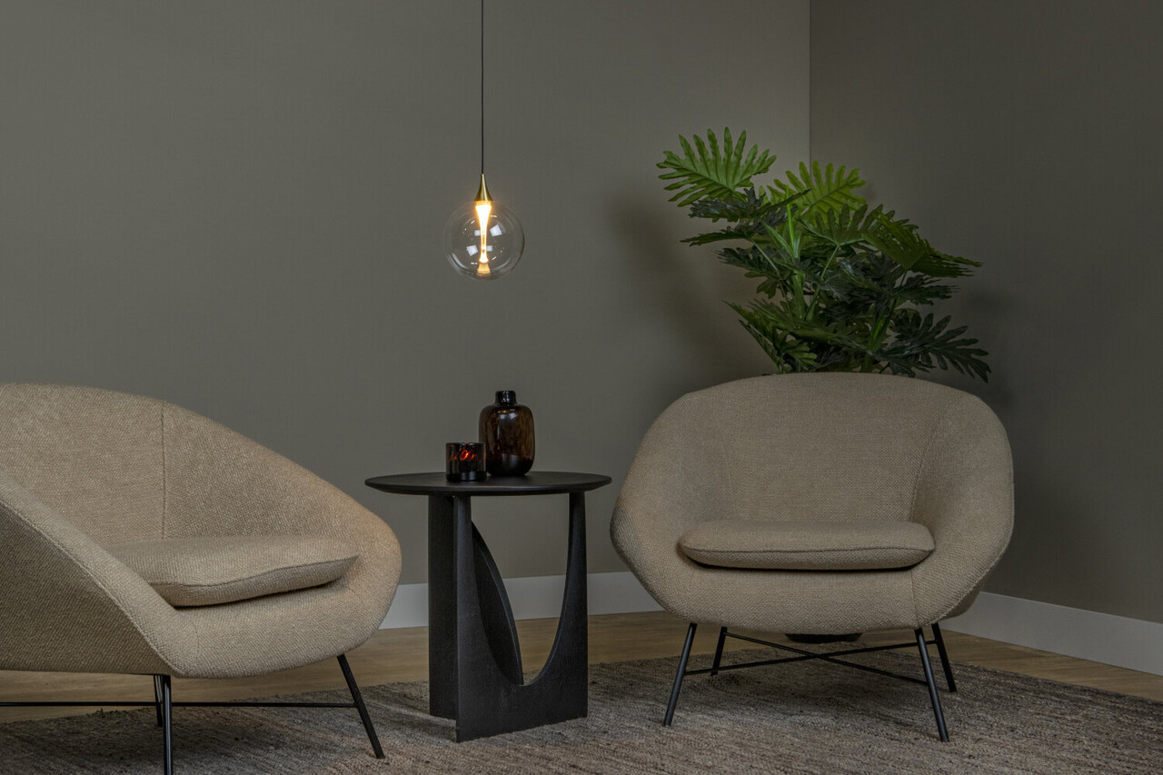 Lucide GISELA - Hanglamp - Ø 16 cm - LED Dimb. - 1x5W 2700K - Transparant | Premium Lucide GISELA - Hanglamp - Ø 16 cm - LED Dimb. - 1x5W 2700K - Transparant | Premium