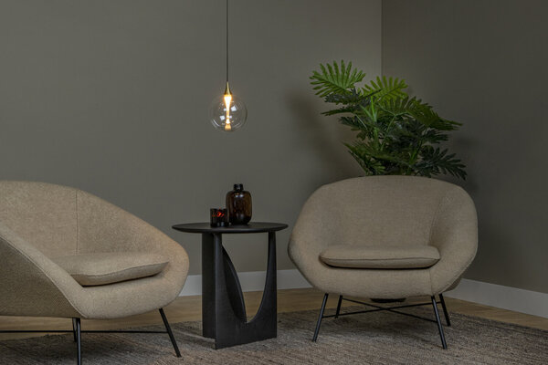 Lucide GISELA - Hanglamp - Ø 16 cm - LED Dimb. - 1x5W 2700K - Transparant | Premium Lucide GISELA - Hanglamp - Ø 16 cm - LED Dimb. - 1x5W 2700K - Transparant | Premium