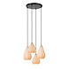 Lucide CINZIA - Hanglamp - Ø 55,5 cm - 4xE27 - Wit Lucide CINZIA - Hanglamp - Ø 55,5 cm - 4xE27 - Wit