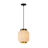 Lucide GOSSE - Hanglamp - Ø 19,5 cm - 1xE27 - Wit Lucide GOSSE - Hanglamp - Ø 19,5 cm - 1xE27 - Wit