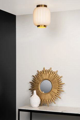 Lucide GOSSE - Plafonnière - Ø 19,5 cm - 1xE27 - Wit Lucide GOSSE - Plafonnière - Ø 19,5 cm - 1xE27 - Wit