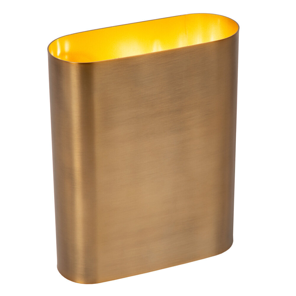 Lucide OVALIS - Wandlamp - 2xE14 - Mat Goud / Messing Lucide OVALIS - Wandlamp - 2xE14 - Mat Goud / Messing