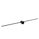 Lucide MIZAR - Wandlamp Badkamer - LED - 1x11W 2700K - IP44 - Zwart Lucide MIZAR - Wandlamp Badkamer - LED - 1x11W 2700K - IP44 - Zwart