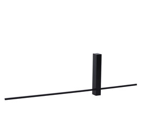 Lucide SEGIN - Wandlamp - LED - 1x6W 2700K - Zwart Lucide SEGIN - Wandlamp - LED - 1x6W 2700K - Zwart