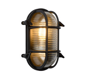 Lucide DUDLEY - Wandlamp Binnen/Buiten - 1xE27 - IP65 - Zwart Lucide DUDLEY - Wandlamp Binnen/Buiten - 1xE27 - IP65 - Zwart