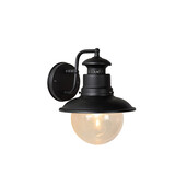 Lucide FIGO - Wandlamp Binnen/Buiten - Ø 21,5 cm - 1xE27 - IP44 - Zwart Lucide FIGO - Wandlamp Binnen/Buiten - Ø 21,5 cm - 1xE27 - IP44 - Zwart
