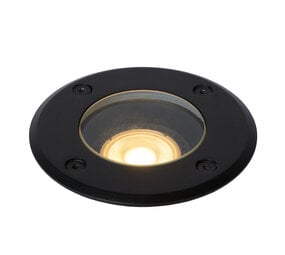 Lucide BILTIN - Grondspot Binnen/Buiten - Ø 10,8 cm - 1xGU10 - IP67 - Zwart Lucide BILTIN - Grondspot Binnen/Buiten - Ø 10,8 cm - 1xGU10 - IP67 - Zwart