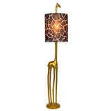 Lucide EXTRAVAGANZA MISS TALL - Vloerlamp - Ø 31,5 cm - 1xE27 - Mat Goud / Messing Lucide EXTRAVAGANZA MISS TALL - Vloerlamp - Ø 31,5 cm - 1xE27 - Mat Goud / Messing