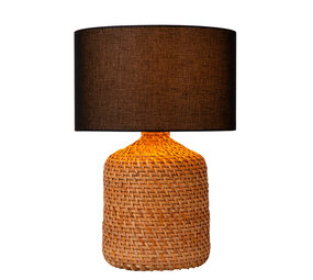 Lucide ARRAH - Tafellamp - Ø 35 cm - 1xE27 - Naturel | Premium Lucide ARRAH - Tafellamp - Ø 35 cm - 1xE27 - Naturel | Premium