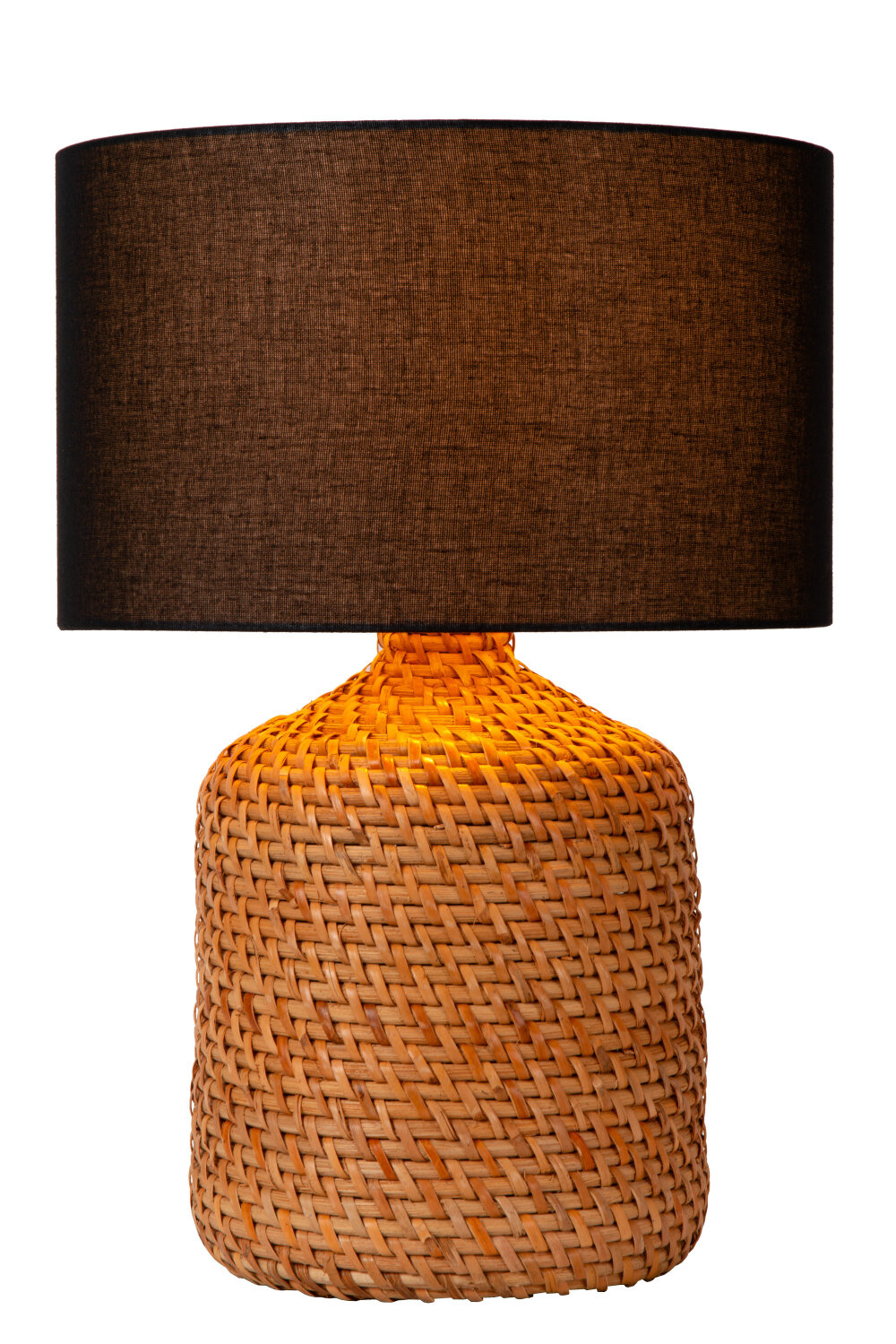 Lucide Premium ARRAH - Tafellamp - Ø 35 cm - 1xE27 - Naturel