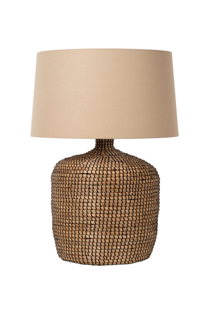 Lucide AMBALA - Tafellamp - Ø 45 cm - 1xE27 - Naturel | Premium