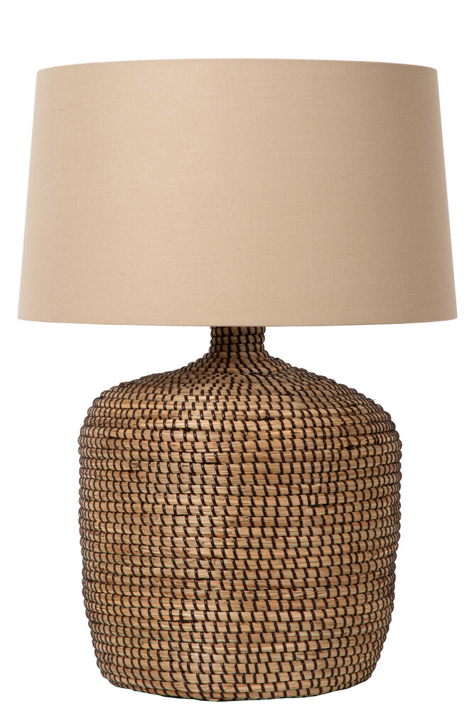 Lucide AMBALA - Tafellamp - Ø 35 cm - 1xE27 - Naturel | Premium Lucide AMBALA - Tafellamp - Ø 35 cm - 1xE27 - Naturel | Premium