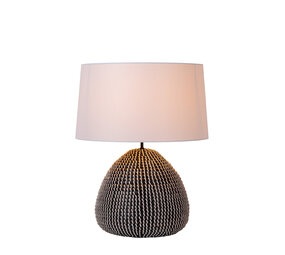 Lucide MADUKA - Tafellamp - Ø 45 cm - 1xE27 - Zwart | Premium Lucide MADUKA - Tafellamp - Ø 45 cm - 1xE27 - Zwart | Premium