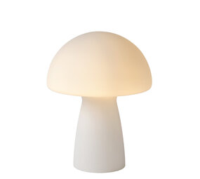 Lucide FUNGO - Tafellamp - 1xE27 - Opaal Lucide FUNGO - Tafellamp - 1xE27 - Opaal