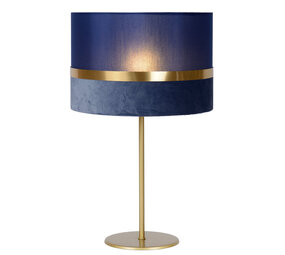 Lucide EXTRAVAGANZA TUSSE - Tafellamp - Ø 30 cm - 1xE14 - Blauw