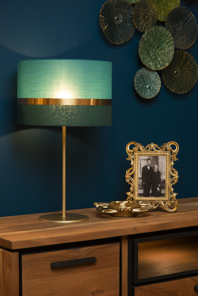 Lucide EXTRAVAGANZA TUSSE - Tafellamp - Ø 30 cm - 1xE14 - Groen Lucide EXTRAVAGANZA TUSSE - Tafellamp - Ø 30 cm - 1xE14 - Groen