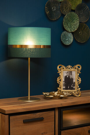 Lucide EXTRAVAGANZA TUSSE - Tafellamp - Ø 30 cm - 1xE14 - Groen Lucide EXTRAVAGANZA TUSSE - Tafellamp - Ø 30 cm - 1xE14 - Groen