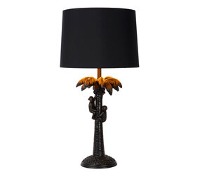 Lucide EXTRAVAGANZA COCONUT - Tafellamp - Ø 30,5 cm - 1xE27 - Zwart Lucide EXTRAVAGANZA COCONUT - Tafellamp - Ø 30,5 cm - 1xE27 - Zwart