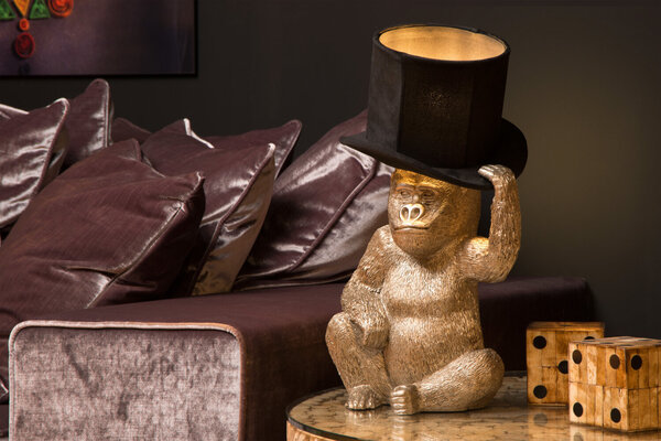 Lucide EXTRAVAGANZA GUST - Tafellamp - Ø 22 cm - 1xE14 - Zwart Lucide EXTRAVAGANZA GUST - Tafellamp - Ø 22 cm - 1xE14 - Zwart